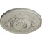 Ekena Millwork Monique Ceiling Medallion (Fits Canopies up to 3 3/4"), 13 3/4"OD x 1"P, Pot of Cream Crackle CM13MOPCC - alternate 3